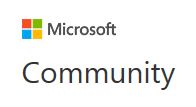 Microsoft Community